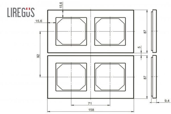 Rėmelis 1 vietos "Classic 288"