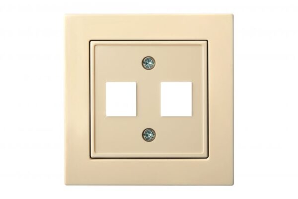 Apdaila 2x“keystone”tipo lizdams, tiesi (su atrama), be rėmelio – Smėlio