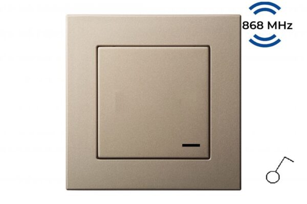 Radijo bang.siunciantis siustuvas,1-kl.RNK-02, su SlimLine rėm.(papild.RJ-314 kompl.) – Šampano