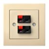 epsilon_beige_lo_1305269058.en_.jpg Audio lizdas, 4 kontaktų 2-garsiakalbiams, be rėmelio – Smėlio