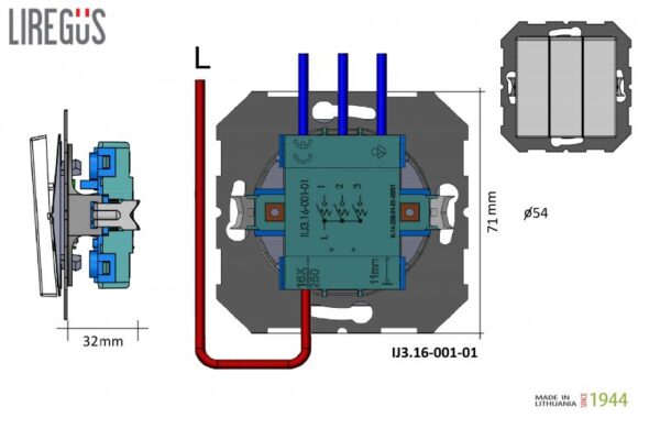ij31600101wiring_1644839113.en_.jpg Jungiklis, 3 klavišų, be rėmelio