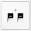 ikl00201mwm_1746702456.lt_.jpg Kompiuterio lizdas, 2xRJ45 CAT6A UTP, be rėmelio