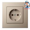 ikl_1620401_e_ch_1682076575.lt_.jpg Kištukinis lizdas su įžeminimu, "Profi" SCHUKO®, be rėmelio – Šampano