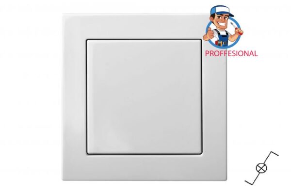 ip61020201_e_bhq_1681991348.lt_.jpg Perjungiklis, 1 klavišo su LED pašvietimu, "Profi" be rėmelio