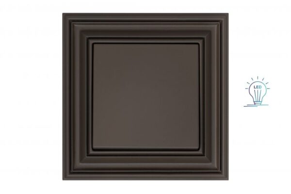 LED šviesos stiprumo reguliatorius Trim100.2-150W, be rėmelio