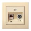 itvkl_10002_e_sc_1305268999.en_.jpg TV+Kompiuterio lizdas, 1xRJ45 CAT6A UTP, be rėmelio – Smėlio