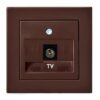 itvl_10001_e_r_1311149083.en_.jpg TV lizdas, su 1x "F" tipo jungtimi, be rėmelio – Ruda