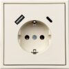 iuk301msm_1745821245.lt_.jpg Kištukinis lizdas su įžeminimu + 3.4A max.USB A+C kroviklis, be rėmelio – Smėlio matinė