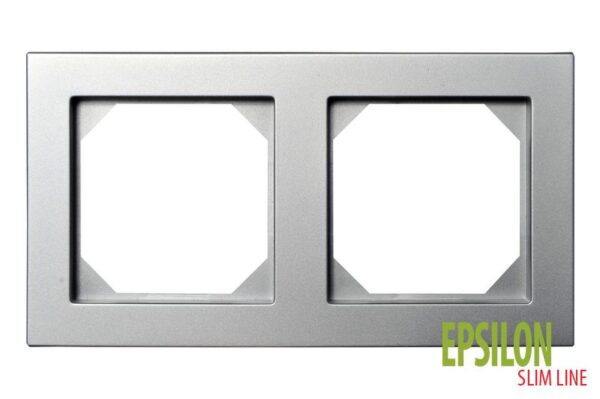 Rėmelis 2 vietų "SlimLine 1245" – Metalik