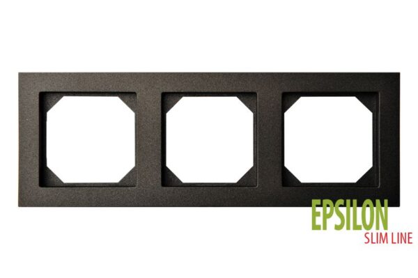 Rėmelis 3 vietų "SlimLine 1245" – Juoda