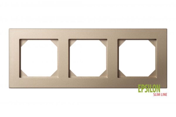 Rėmelis 3 vietų "SlimLine 1245" – Šampano