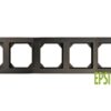 Rėmelis 5 vietų "SlimLine 1245" – Juoda