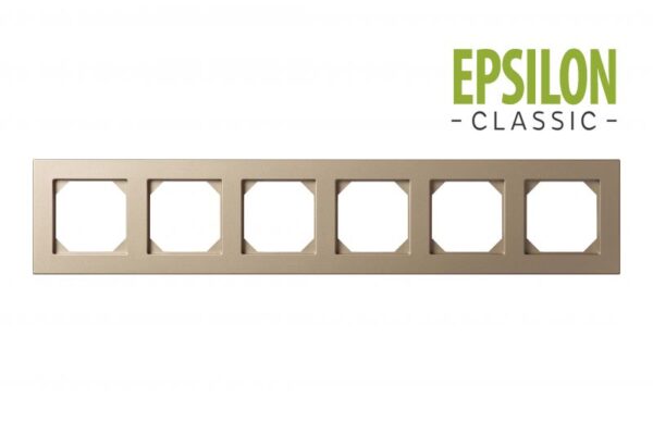 Rėmelis 6 vietų "Classic 288" – Šampano