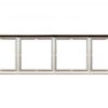 Remelis 4v.balta mat.sp. (82.2x295.2mm.horizont.ir vert.montavimui) – Šampano