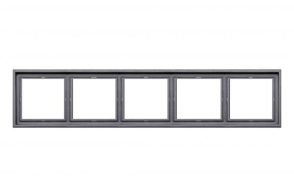 Remelis 5v.smelio sp. (82.2x366.2mm.horizont.ir vert.montavimui)) – Juoda