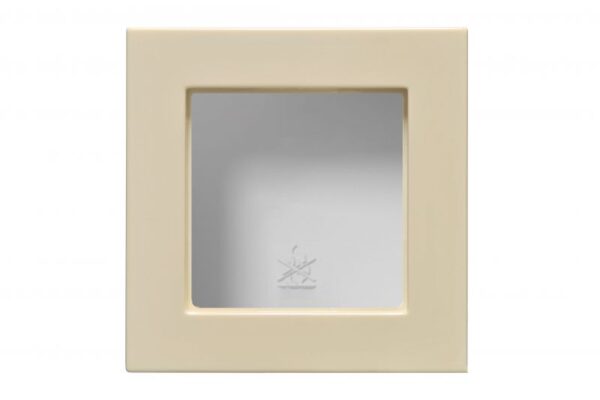 Paviršinio montavimo dėžutė 83x83x47mm.nejungiama, su rėmeliu – Smėlio