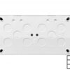Paviršinio montavimo dėžutė 83x154x47mm.nejungiama, su rėmeliu