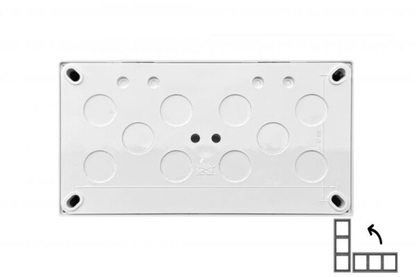 pmd002mwm2back_1746703059.lt_.jpg Paviršinio montavimo dėžutė Cube 83x154x47mm.nejungiama, 582 su rėmeliu