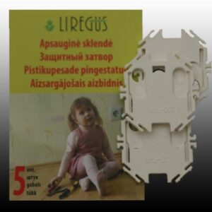 ukl001_1290077112.lt_.jpg Apsaug.sklendės kišt.lizdams (5vnt.komplektas),baltos spalvos